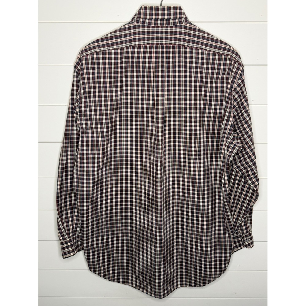 Ralph Lauren Big Shirt Mens XL Plaid Button Down Long Sleeve Cotton Multi Color - Picture 2 of 8